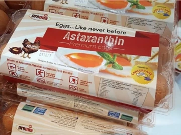 Adakah Astaxanthin dalam Telur